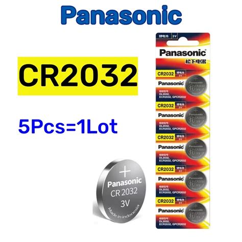 Stuks Originele Panasonic Cr Cr V Lithium Batterij Voor