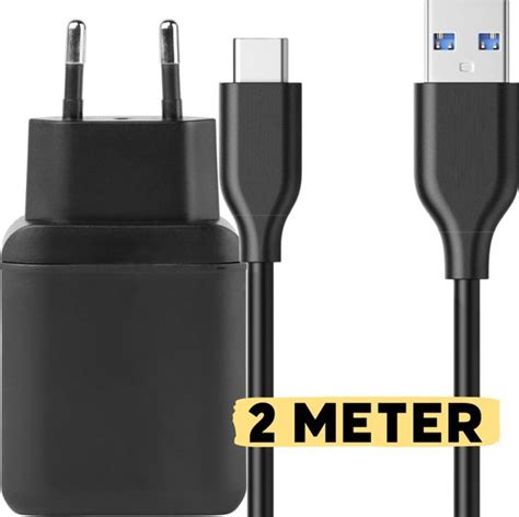 Snellader Usb C Kabel M Met Quick Charge A Usb Oplader