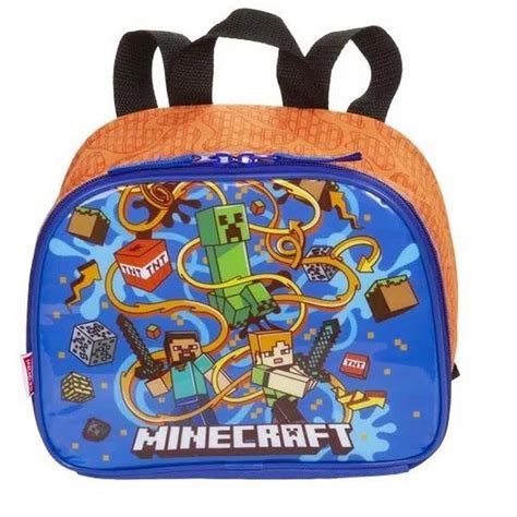 Lancheira Termica Minecraft M Sestini Shopee Brasil