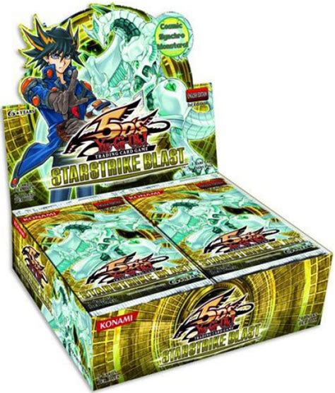 YuGiOh Starstrike Blast Booster Box 24 Packs Sealed Konami - ToyWiz