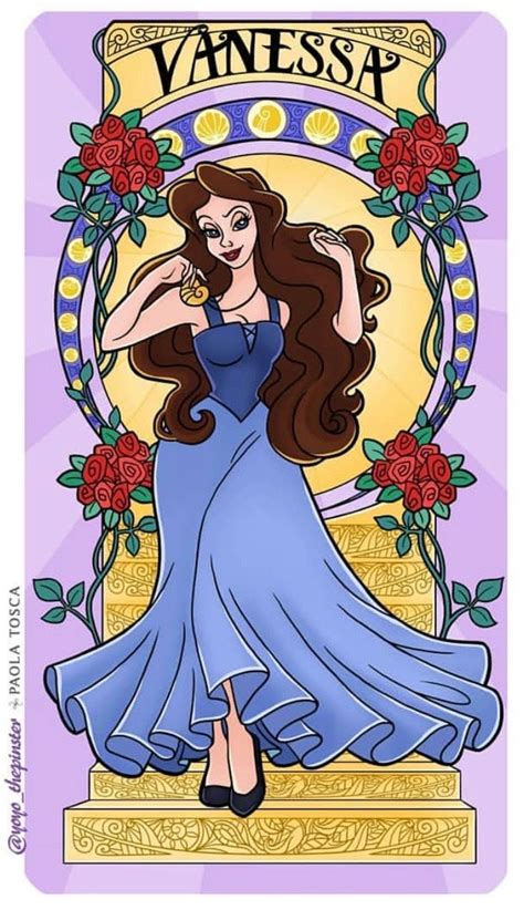 Paola Tosca - Disney Vanessa Nouveau | Disney princess art, Little ...