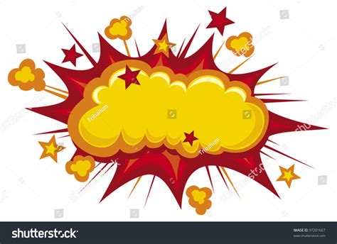 Cartoon - Boom Comic Book Explosion Stock Vector Illustration 97201667 ...