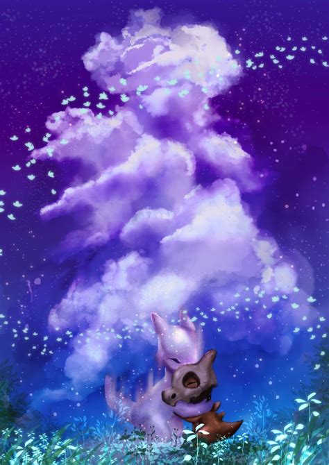 Cubone Mother Fan Art | Domestika