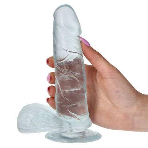 DILDO REAL RAPTURE EARTH FLAVOUR 6 5 TRANSPARENTE Coisas De Homem