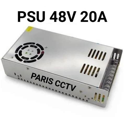 Jual Switching Power Supply PSU 48V 20A High Quality 48 Volt 20 Ampere