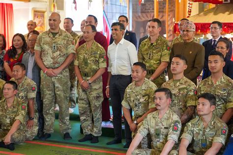 D&S column: the important role played by the Gurkhas in Catterick Garrison | Rishi Sunak