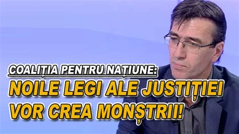 Coali Ia Pentru Na Iune Noile Legi Ale Justi Iei Vor Crea Mon Trii