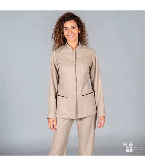 Chaqueta Cocina Mujer Garys Con Poli Ster Reciclado