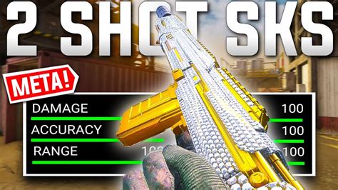 Best SKS 2 SHOT Gunsmith Loadout Class Setup Fast ADS No