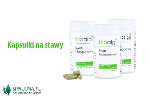 Kapsułki na stawy algi Spirulina i Chlorella