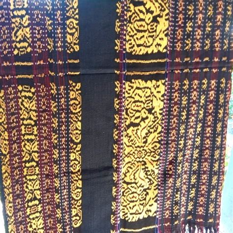 Jual Kain Tenun Sarung Si Hawu Adat Sabu Traditional Woven Cloth 80