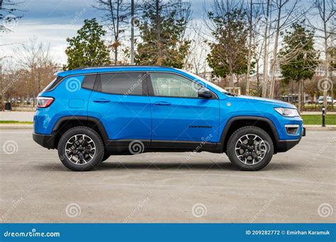 Jeep Compass Display At A Stellantis Dealership Jeep Offers The