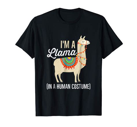 Brother Shirts I M A Llama In A Human Costume T Shirt Funny Llama