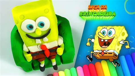 BOB ESPONJA de MASSINHA de BRINCAR Massinha Play Doh Vídeo para