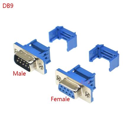 Conector De Puerto Serie Macho Y Hembra DIDC9 DB9 Conector IDC De