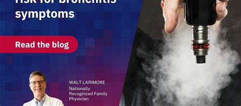 Secondhand vape exposure increases risk for bronchitis symptoms | Dr ...