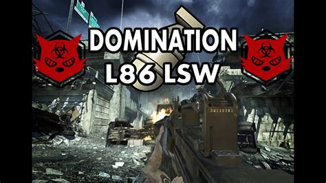 Call Of Duty Mw3 L86 Lsw Domination Youtube