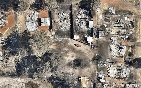 West Australias Yarloop Bushfire Aerial Photos Show How Town Was