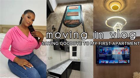 Lagos Moving Vlog Saying Goodbye To My First Apartment Chaotic But