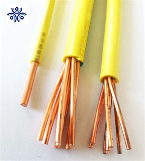 Copper Core Cable Mm Bv Type Cu Pvc Iec V Cable China