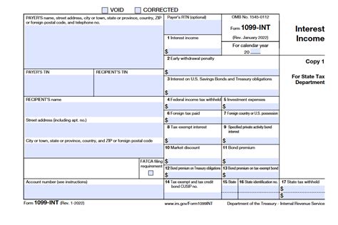 Form 1099-INT: Interest Income - whatisform.com