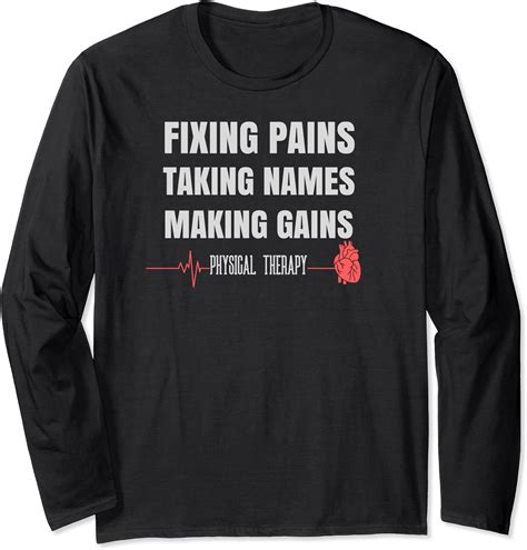 Funny Physical Therapy Shirt For Pt Ts Physical