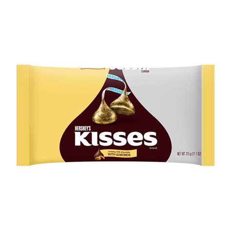 Dark Chocolate Almond Hershey Kisses Med Tu Ac Th