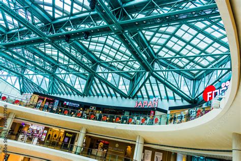 Interior Of Suntec City Mall In Singapore Stock Photo Adobe Stock