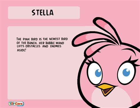 Stella Angry Birds 2 Characters - pic-slobberknocker