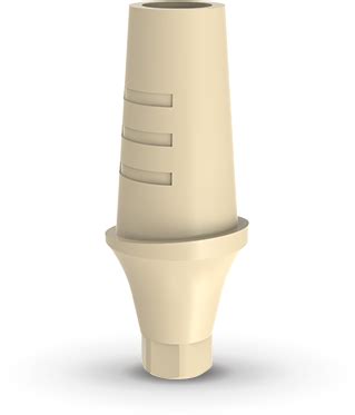 PEEK STRAIGHT ANATOMIC ABUTMENT Surgikor Implants