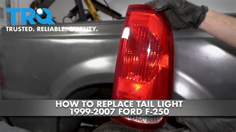 How To Replace Tail Light 1999 2007 Ford F 250 YouTube