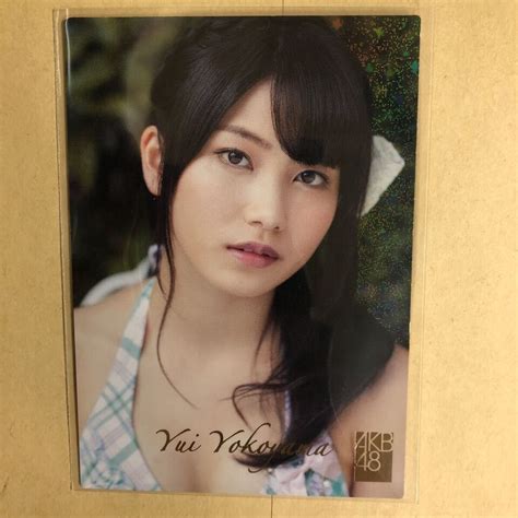 AKB Yui Yokoyama Trekkie Idol Gravure Swimsuit Bikini Card Trading R R EBay