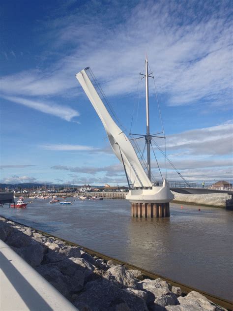 New Bridge, Rhyl Harbour, North Wales | North wales, Places of interest