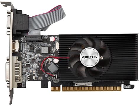 Видеокарта Arktek PCI Ex GeForce GT 610 Low Profile 2GB GDDR3 64bit