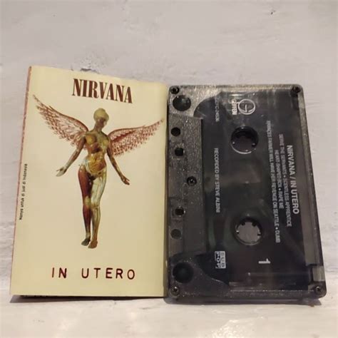 Jual Kaset Pita Nirvana In Utero Kaset Nirvana Band Shopee Indonesia