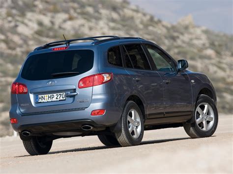 Hyundai Santa Fe Technical Specifications And Fuel Economy