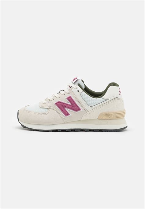 New Balance Wl574 Sneakers Low Sea Salt Alb Natural Zalando Ro