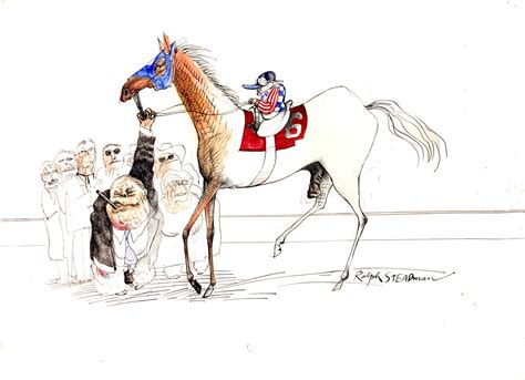 Ralph Steadman Kentucky Derby Print – Ralph Steadman Prints