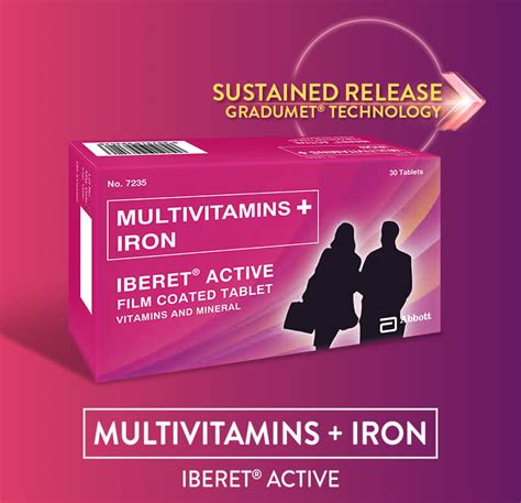 Multivitamins Iron Iberet® Active Iberet