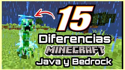 🔴15 Increibles Diferencias Entre Minecraft Java Vs Bedrock🔴 Java Vs