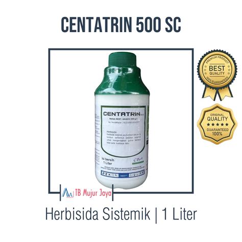 Jual Herbisida Sistemik Untuk Tebu CENTATRIN 500 SC Ametrin 500 G L 1