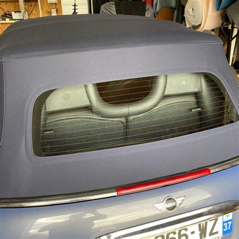 Remplacement Capote Mini Cabriolet R Sellerie Minot