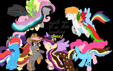 My mane 6: Rainbow Power! (Contest entry) by IsabellaNCrazy on DeviantArt