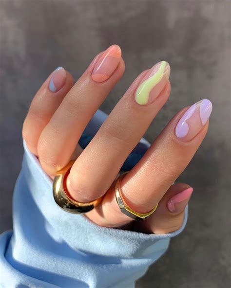 Pastel Nail Inspo Stylish Nails Gel Nails Simple Nails