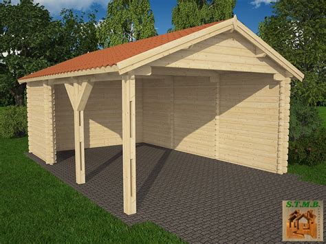 Carports En Bois Et Abris Pour Voiture Stmb Construction