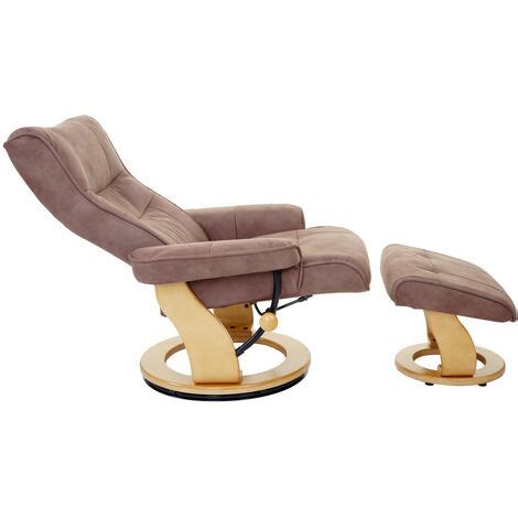 Mca Fauteuil Relax Montreal Fauteuil T L Vision Tabouret Tissu