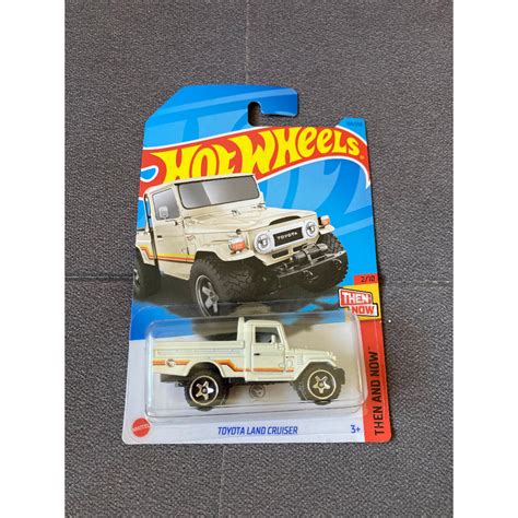 Miniatura Caminhonete Hot Wheels Toyota Land Cruiser TH T Hunt Shopee Brasil