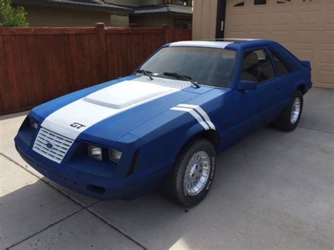 1983 Ford Mustang Gt Hatchback Fastback For Sale Ford Mustang 1983