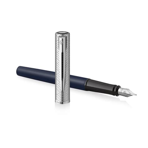 Stylo Plume Waterman Allure Deluxe Laque Bleue Ct Stylo Waterman