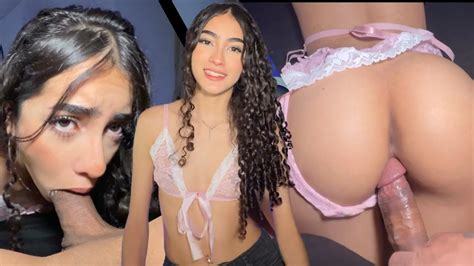18 jährige lockige latina gibt wahnsinnigen halsfick und wird bis zum orgasmus gefickt xHamster